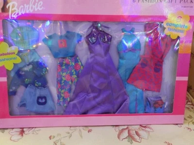 2001 Mattel Barbie Fashion 6 Fashion Gift Pack & Shoes Variety  #68073-65.    B1 - Image 1 of 2