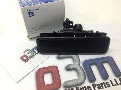 1992-2005 Chevrolet Astro GMC Safari LH Front Black Metal Door HANDLE new OEM - Image 1 of 2