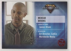 2018 Cryptozoic Supergirl Characters Red Foil Mehcad Brooks James Olsen as a4e