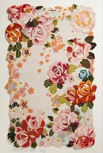 Alfombrillas de cocina modernas grandes blancas negras premium hechas a mano para piso antideslizantes - Imagen 1 de 15