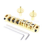 Tune-O-Matic Style Bridge Roller Saddles for Electric Gibson Guitar Golden