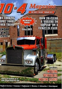 10-4 Magazine.2/15. West Coast Trucking.peterbilt,Kenworth,Freightliner. - Picture 1 of 12