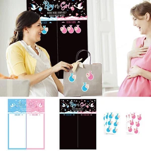 Gender Reveal Baby Shower Party Game Boy Or Girl Voting Vote Board Tally - Picture 1 of 14