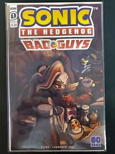 Cómics de Sonic the Hedgehog Bad Guys #1 B portada IDW SEGA casi nuevo - Imagen 1 de 1