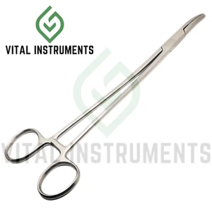 Stratte Needle Holder 9" Double Curved Serrated Jaws Surgical Instrument - Picture 1 of 1