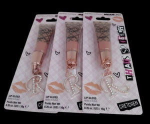 3 Revolution MEAN GIRLS LIP GLOSS Thats So Fetch! With Charm GRETCHEN Nude Peach - Picture 1 of 24