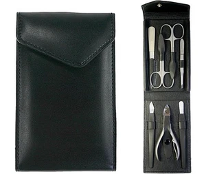 Pelle & Acciaio Inox - Richard Jäger Manicure Set Manicure Uomo Tronchesina - Foto 1 di 5
