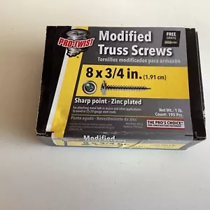 #8 x 3/4 pulgadas Tornillos para paneles de yeso Phillips Pan-Head - Imagen 1 de 2