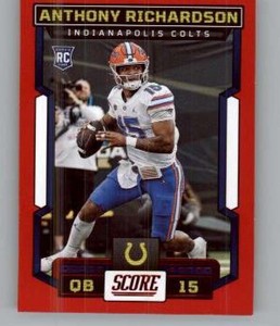 2023 Score Red NFL Football Singles (Pick Your Cards)
