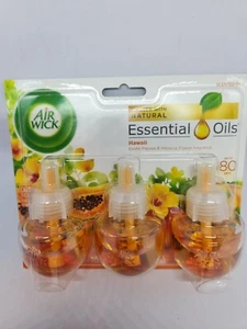 3Pack Air Wick Hawaii Scent Refills 0.67Oz Infused with Essential Oils - Bild 1 von 3