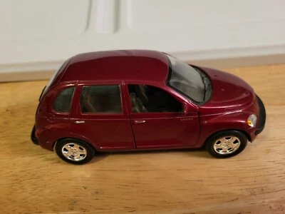 PT Cruiser (Red) Boley Chrysler 2000 Pull-Back Car Loose 1/32 - Image 1 of 3