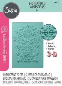 Sizzix 3-D Textured Impressions Embossing Folder - Yuletide by Catherine Pooler  - Bild 1 von 2