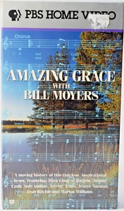 Amazing Grace with Bill Moyers VHS 1990 Video Tape PBS Home Documentary - Picture 1 of 2