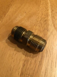 Automotive New A/C Brass Fitting 5/8" Male Flare X 5/8" Male Flare - Foto 1 di 1