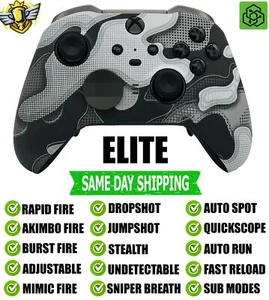 White Camo Elite Series 2 Rapid Fire Modded Controller for Xbox Series X/S PC - Picture 1 of 3