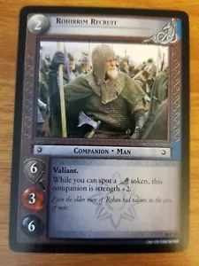 El Señor de los Anillos JCC Traición y Engaño 18C103 Rohirrim Recruit CCG LOTR - Imagen 1 de 1