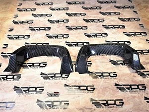 RPG Carbon SS DUAL Exhaust Heat Shield Cover for 15-21 Subaru WRX STi VA - Picture 1 of 11