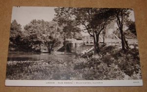 c1940 I & M Old Canal Locks Wilmington Illinois cartolina IL - Foto 1 di 2