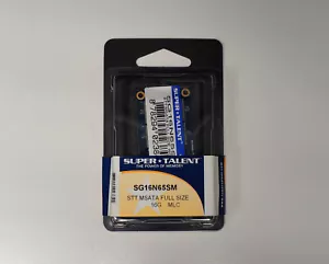 SuperTalent SG16N65SM - 16GB mSATA - industrial SSD, US made, New - Picture 1 of 3