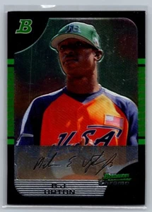 2005 Bowman Draft Picks & Prospects #BDP142 B.J. Upton Chrome - Picture 1 of 2