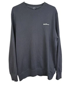 Ben Sherman Mens Knitted Winter Navy Crew Jumper Sz XL Knitwear 100% Cotton - Picture 1 of 5