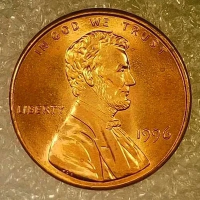 🔥 BU (RD) 1996 LINCOLN MEMORIAL CENT DDO W/ DDR VARIETY - Image 1 of 4