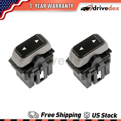 Par de interruptores de ventana de puerta Dorman - OE Solutions para Lincoln Town Car 2003 2004 Foto 1 de 4