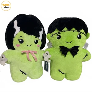 Frankenstein & The Bride Halloween Summerween Almohada Peluche Monstruos de Pie - Imagen 1 de 5