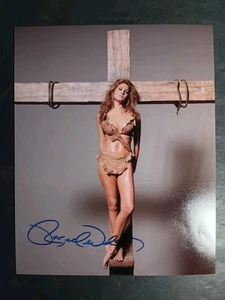 RACHEL WELCH Hand Signed 8x10 Photo Autograph - ONE MILLION YEARS BC MOVIE - Picture 1 of 1