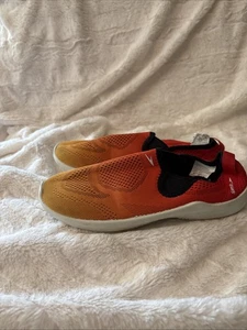 Speedo Shoes Junior Classic Sport Acquatici Slip On Arancione Maglia Ballerine, Taglia 3 - Foto 1 di 2
