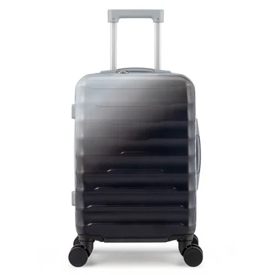 Mala xadrez TSA Lock aprovada pela companhia aérea para viagens de negócios cinza gradiente - Imagem 1 de 4