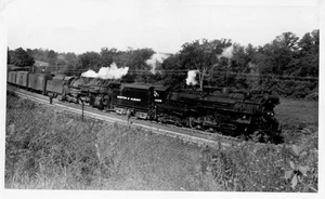 25EE752 RP 1940s/50s? BOSTON & ALBANY RAILROAD 2-8-4 LOCO #1406 - Picture 1 of 1