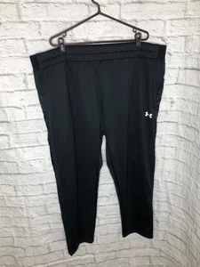 Under Armour Sweatpants Men's 4XL Rival Fleece Pants Black NWT - Picture 1 of 4
