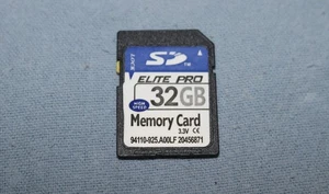 Elite Pro 32GB SD High Speed Memory Card - Excellent Condition - Picture 1 of 2