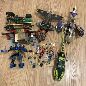 6 Lego Ninjago Sets Bulk Lot USED PLEASE READ DESCRIPTION - Picture 1 of 24