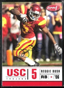 2006 SAGE Aspire Reggie Bush Signed / Autographed Card #1 (RC) - Picture 1 of 2
