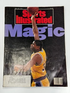 MAGIC JOHNSON 1991 Sports Illustrated Los Angeles Lakers Retirement Special - Picture 1 of 5