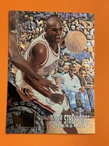 1995-96 Metal #179 Jerry Stackhouse Philadelphia 76ers Rookie Basketball Card - Picture 1 of 2