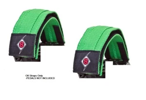ORIGIN8 PRO FIXIE/TRACK CINGHIE PEDALI BICI - VERDE - Foto 1 di 1