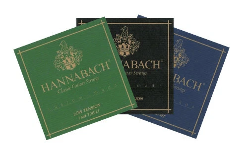 Hannabach 728 custom made - Gitarrensaiten Nylon oder Carbon, Satz oder Bässe