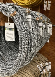 Uoza Black Label 3 Strand BWS 9.0 x 40' Ranch Poly Rope - Picture 1 of 1