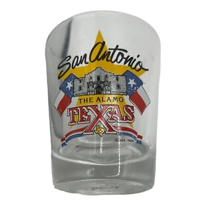 San Antonio Alamo Souvenir Schnapsglas Texas USA 2oz - Bild 1 von 8