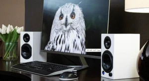 ⭐Dayton Bass Boost 6.5" Powered Desktop Speakers with Bluetooth and USB DAC⭐ - Picture 1 of 20