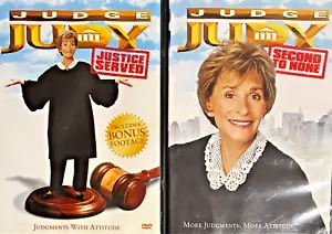 Judge Judy Bundle : Justice Served & Second To None (DVD, 2007, 2-Disc Set) - Picture 1 of 6