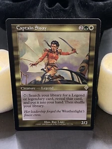 MTG Captain Sisay Invasion 237/350 Regular Rare GD/EX - Picture 1 of 2