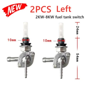 2Pcs Generator Fuel Tank/Shut Off Tank Replace Tap Petcock Valve ON/OFF Switch - Picture 1 of 7