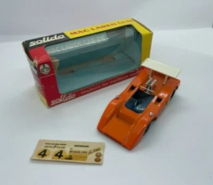 NOS VINTAGE - SOLIDO - MAC LAREN CAN-AM 176 - DIE CAST - Picture 1 of 9