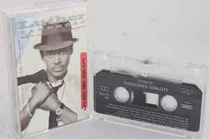 Luther Vandross: Songs Audio Tape Cassette Vintage Soul and R&B Great Condition - Picture 1 of 8
