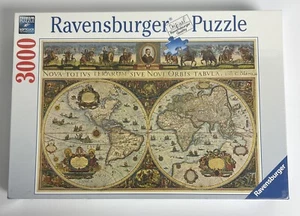 Ravensburger puzzle 3000 pezzi 170548 antica mappa del mondo premium sigillato B1 - Foto 1 di 12