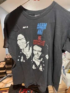 Rare Vintage 1980's Adam Ant In Concert Friend Or Foe T-Shirt No Size S-M? - Picture 1 of 3